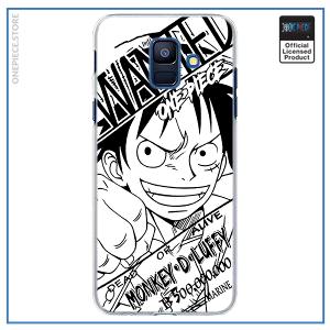 Vỏ điện thoại One Piece Samsung Luffy Wanted OP1505 cho A6 2018 Hàng hóa One Piece chính thức