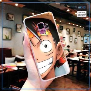 Vỏ điện thoại One Piece Samsung Smiling Luffy OP1505 cho Samsung S6 Hàng hóa One Piece chính thức