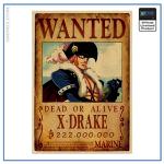 One Piece Wanted Poster  X Drake Bounty OP1505 Default Title Official One Piece Merch