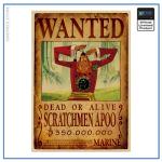 One Piece Wanted Poster <br> Scratchmen Apoo Bounty OP1505 Default Title Official One Piece Merch