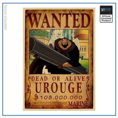 One Piece Wanted Poster  Urouge Bounty OP1505 Default Title Official One Piece Merch
