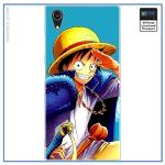 One Piece Sony Case <br> Blue Luffy OP1505 for Sony Z5 Official One Piece Merch