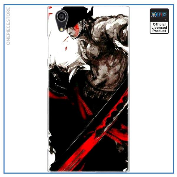 One Piece Sony Case  Zoro (Red) OP1505 for Xperia X Official One Piece Merch
