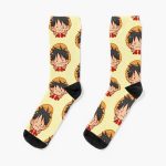 One Piece Socks: Cute Chi Luffy Socks