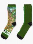 One Piece Socks: Rozo Green Socks