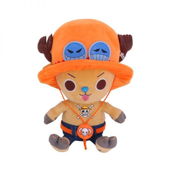 30cm High Quality Game Cute Kawaii Lovely One Piece Chopper Luffy Plush Toy Soft Stuffed Doll 1 - One Piece Store
