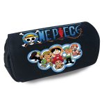 One Piece Pencil Case: Chibi One Piece Characters