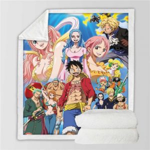 100150cm Cartoon Girl Anime Cute Bed Blanket Super Soft Warm Bed Flannel  Velvet Plush Throw Blanket  Wish