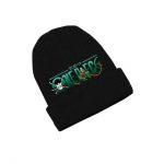 One Piece Beanies: Black One Piece Logo with Rozo Beanies