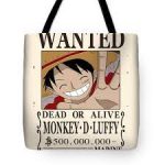 One Piece Tote Bag: Monkey D Luffy Tote Bag