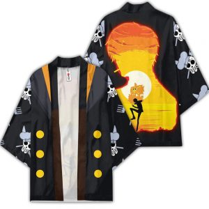 Vinsmoke Sanji Kimono Anime One Piece Otaku Merch Clothes GOT1308 Unisex / S Official One Piece Merch