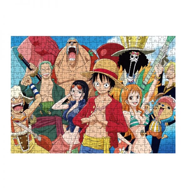 All Cartoon People movie Japanese Anime Kaizokuo Jigsaw Puzzles Cartoon Anime Puzzle For Adults Children Educational - One Piece Store