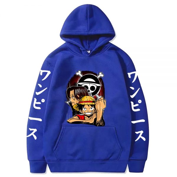 Janpanese Anime One Piece Hoodie Men Manga Hip Hop Long Sleeve Sweatshirts Streetwear Clothes 4 - One Piece Store