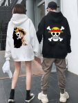 Anime One Piece Hoodies Men Women Fashion Luffy Pullover Oversized Hoodie Sweats Kids Hip Hop Coat Boys Mens Clothing Sudaderas