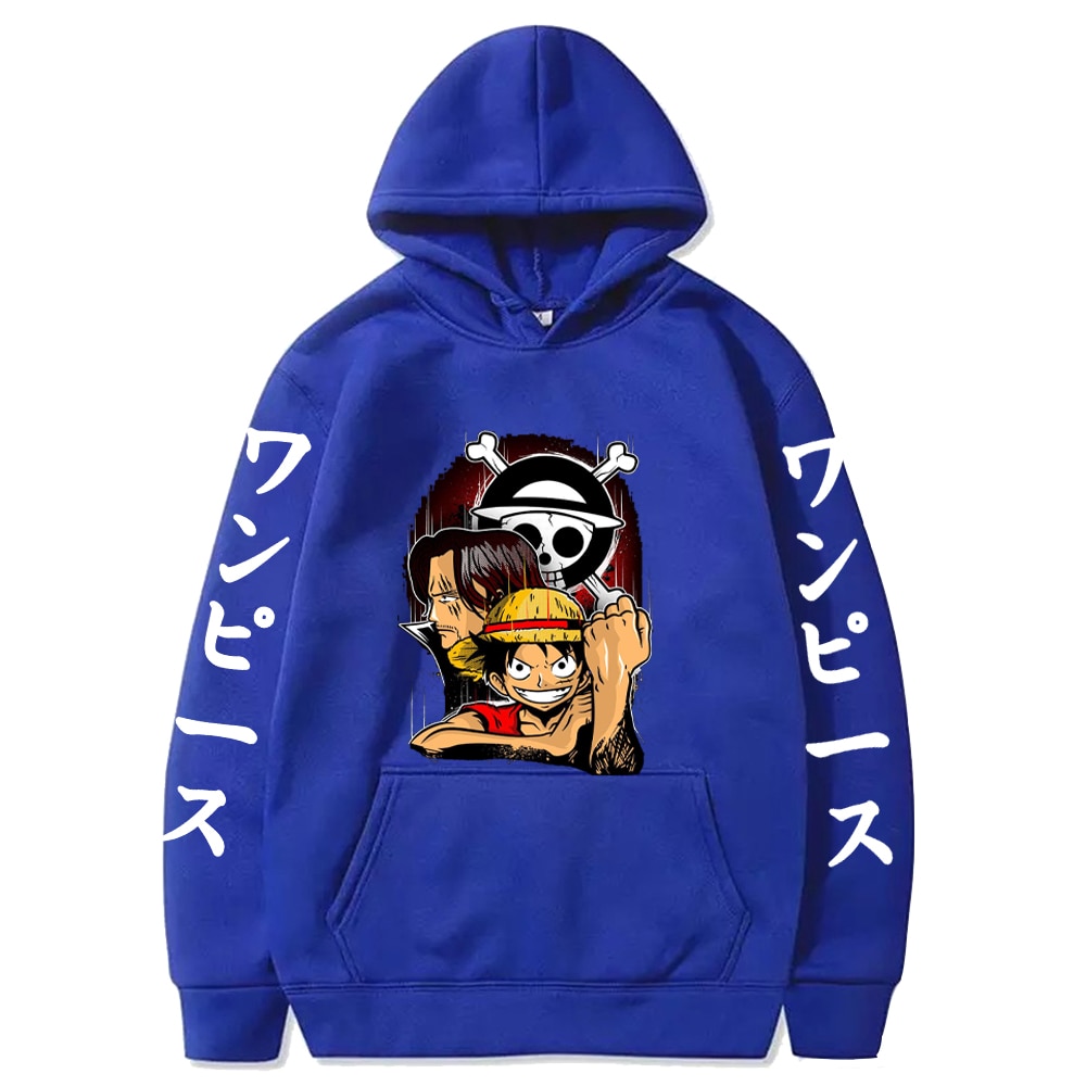 One Piece Hoodie - Luffy One Piece Manga Fleece Hoodie | One Piece