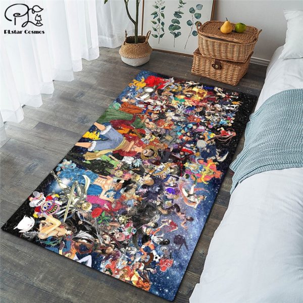 Anime One piece carpet kids room soccer rug field parlor bedroom living room floor mats children 1 - One Piece Store