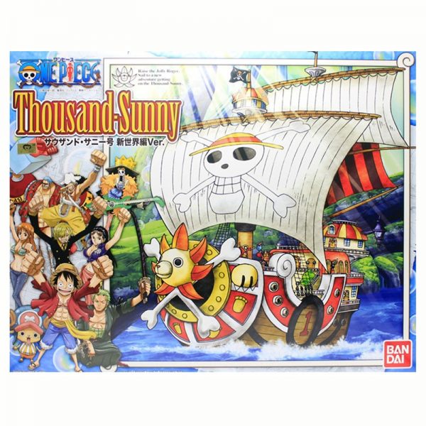Genuine Bandai Anime One Piece Original Thousand Sunny Boat Wano Pirate Ship Figure PVC Action Figure 1 - One Piece Store