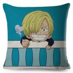 One Piece Pillow - Anime One Piece Sanji Pillow Cover 45x45cm