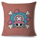 One Piece Pillow - Tony Tony Chopper Skull Icon Pillow Cover 45x45cm