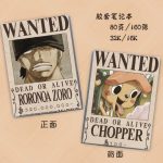 One Piece Notebooks - Wanted Roronoa Zoro And Tony Tony Chopper Notebook