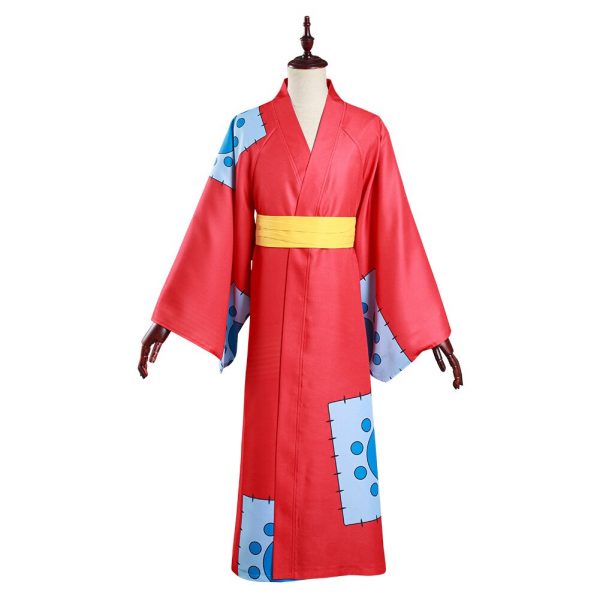 One Piece Wano Country Monkey D Luffy Cosplay Costume Kimono Outfits Halloween Carnival Suit 1 - One Piece Store