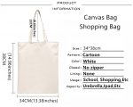 One Piece Funny Luffy Zoro And Nami Printing Female Shoulder Canvas Bag Large Capacity Tote Bag Reusable Ladies Shopping Bags
