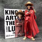 One Piece Anime Figures Monkey D Luffy Action King of Artist Luffy 20th Anniversary Figurine Red Clothes Chopper Model PVC Toys