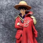 One Piece Anime Figures Monkey D Luffy Action King of Artist Luffy 20th Anniversary Figurine Red Clothes Chopper Model PVC Toys