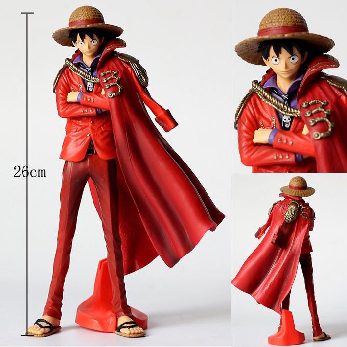One Piece Anime Figures Monkey D Luffy Action King of Artist Luffy 20th Anniversary Figurine Red Clothes Chopper Model PVC Toys