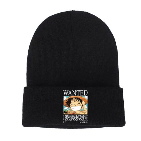 Japan Anime Luffy Roronoa Zoro Cotton Casual Beanies for Men Women Knitted Winter Hat Solid Hip 5.jpg 640x640 5 - One Piece Store