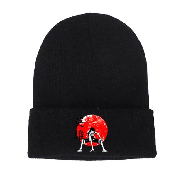 Japan Anime Luffy Roronoa Zoro Cotton Casual Beanies for Men Women Knitted Winter Hat Solid Hip 9.jpg 640x640 9 - One Piece Store