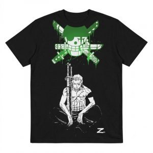 One Piece T-shirts - Zoro Casual Loose Weigth T-Shirt
