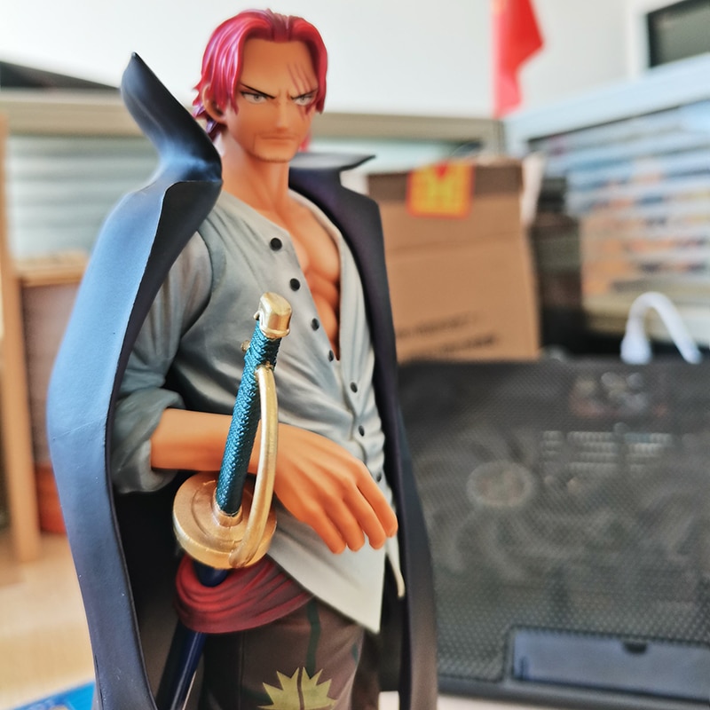 24cm Anime One Plece Film Red Shanks Figure Four Emperors Chronicle Master Stars Pvc Figurine Statue 2 - One Piece Store