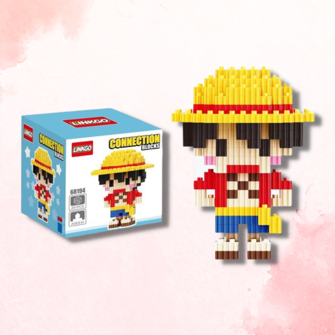 One Piece Mini Brick Figures Anime Gift