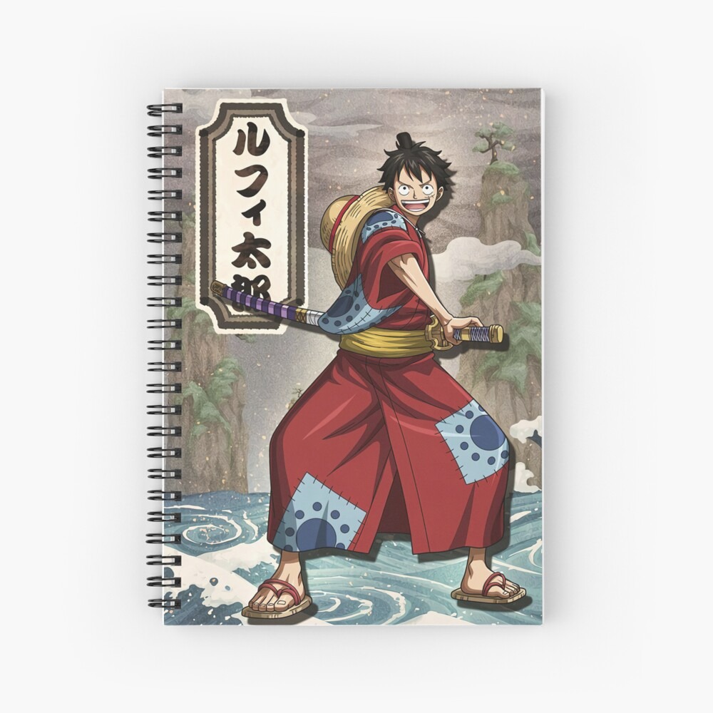 One Piece Notebook - Luffy Wano Notebook | One Piece Store