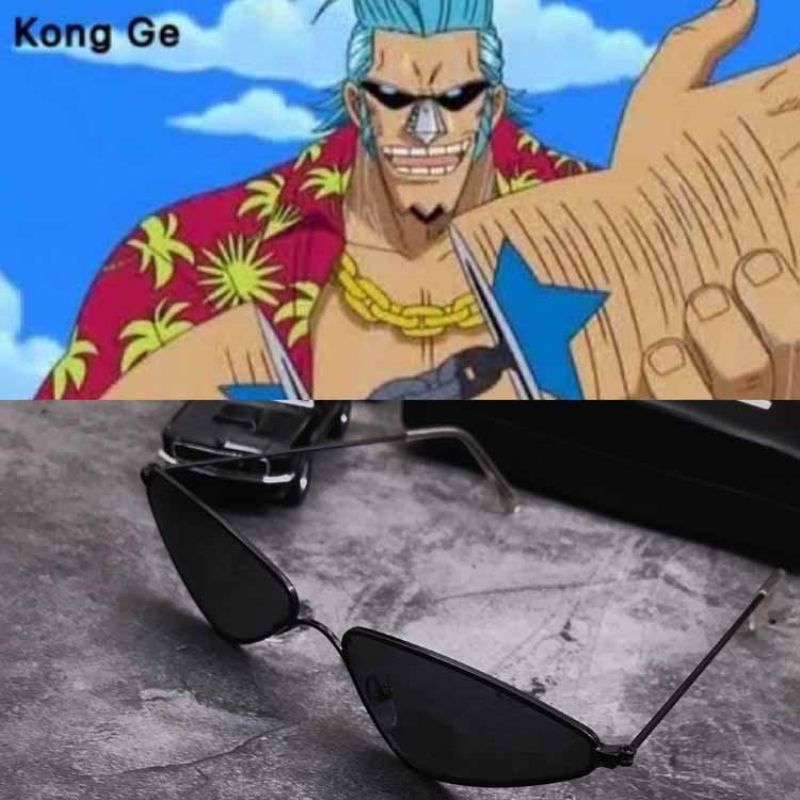 One Piece Cosplay FRANKY Sunshade Anime Sunglasses One Piece Store