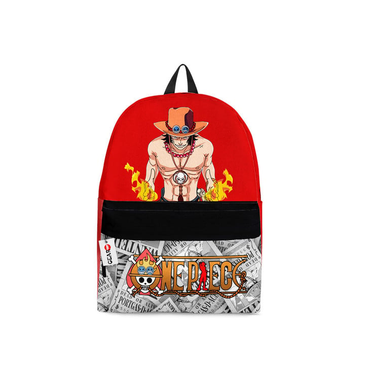 One Piece Backpacks - Portgas D. Ace Anime Backpack | One Piece Store