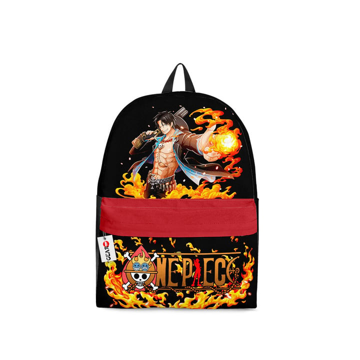 One Piece Backpacks - Ace D Portgas Anime Backpack | One Piece Store