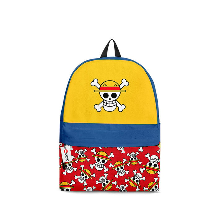 One Piece Backpacks - Monkey D. Luffy Symbol Anime Backpack | One Piece ...