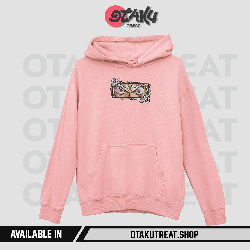 Luffy G5 White Embroidered Hoodie / T-shirt
