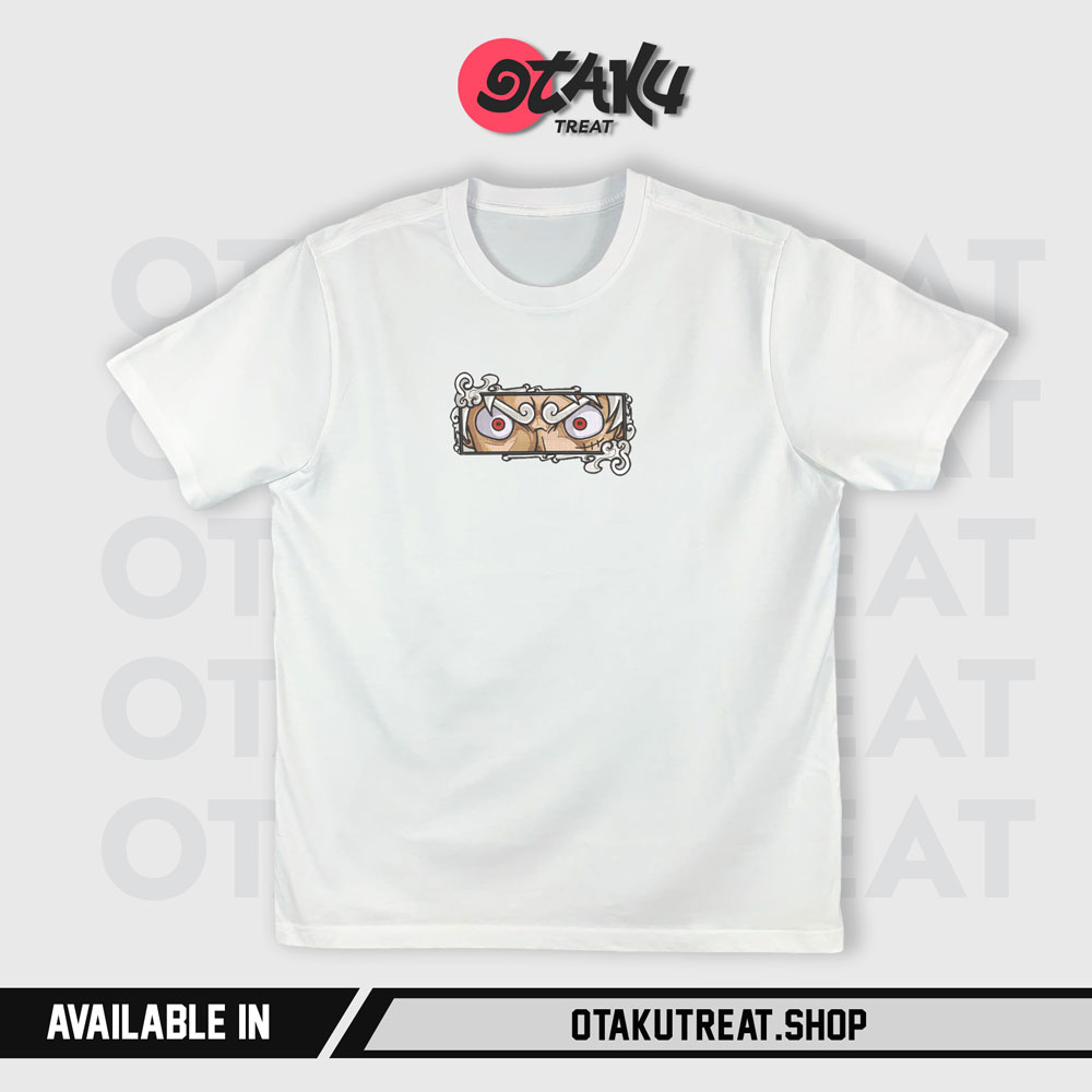 Luffy G5 White Embroidered Hoodie / T-shirt