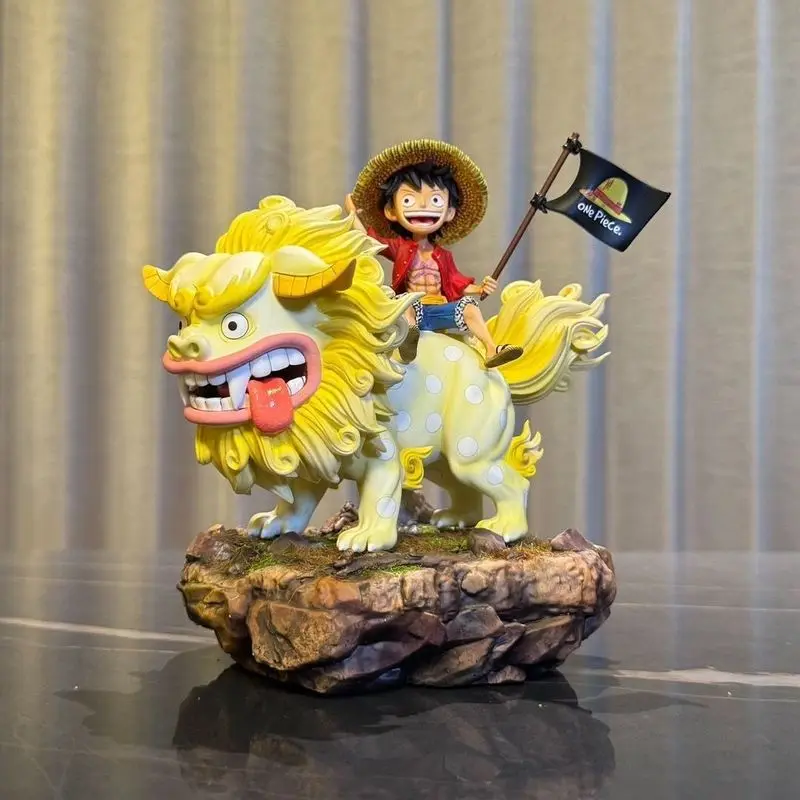 One Piece Figures - Luffy 2024 New Dragon Year Action Figure 2 - One Piece Store Anime One Piece Figure Home Straw Hat Monkey D Luffy Action Figurine Lion Luffy 2024 New 4 - One Piece Store