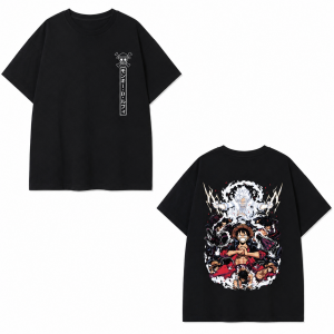 One Piece T-shirts – Luffy All Transformations Anime T-Shirt