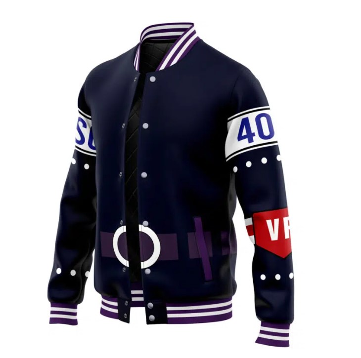 One Piece Jacket - Robin Egghead Island One Piece Baseball Jacket 3 - One Piece Store One Piece Jacket - Robin Egghead Island One Piece Baseball Jacket - Image 3