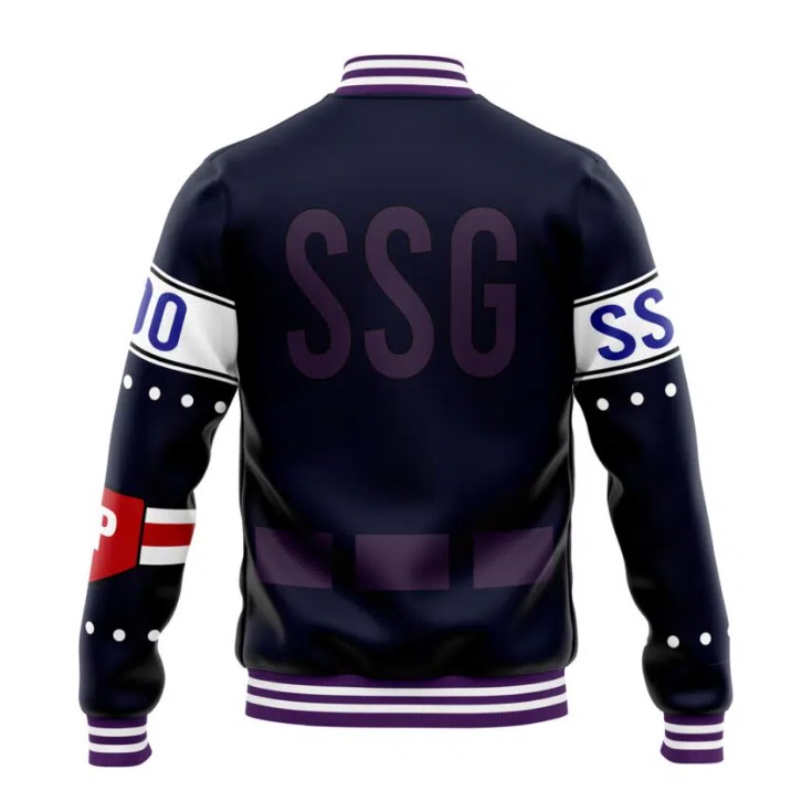 One Piece Jacket - Robin Egghead Island One Piece Baseball Jacket 2 - One Piece Store One Piece Jacket - Robin Egghead Island One Piece Baseball Jacket - Image 2