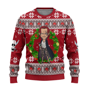 Sniper King Holiday Aim Usopp – One Piece Ugly Christmas Sweater