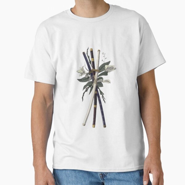 Print of Zoro's swords from ´´One Piece`` Classic T-Shirt RB2310