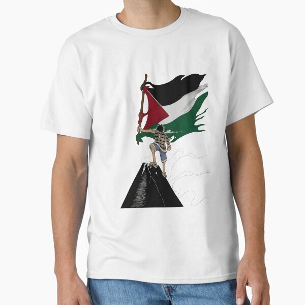 Luffy Palestine Flag Classic T-Shirt RB2310