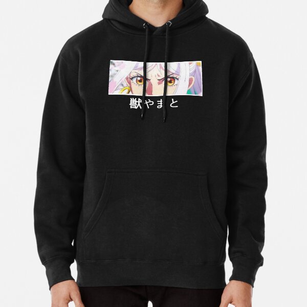 Yamato Eyes Graffic  One Piece Pullover Hoodie RB2310