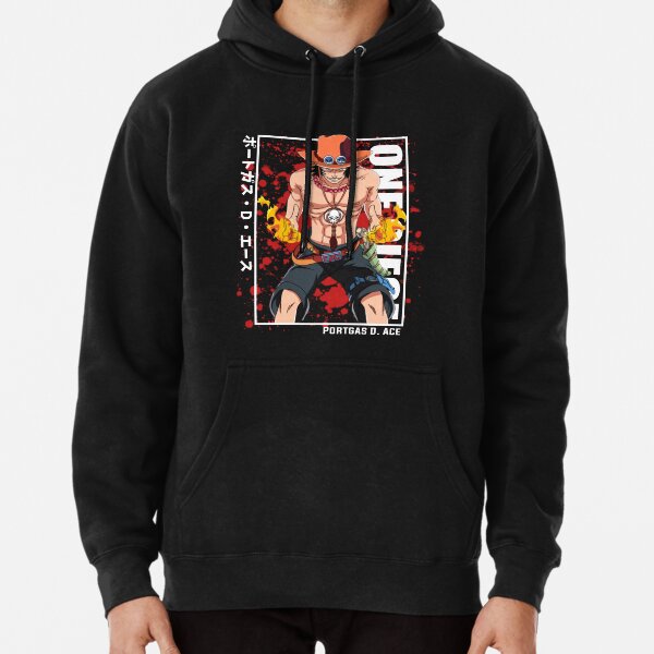 One Piece - Portgas D Ace Pullover Hoodie RB2310